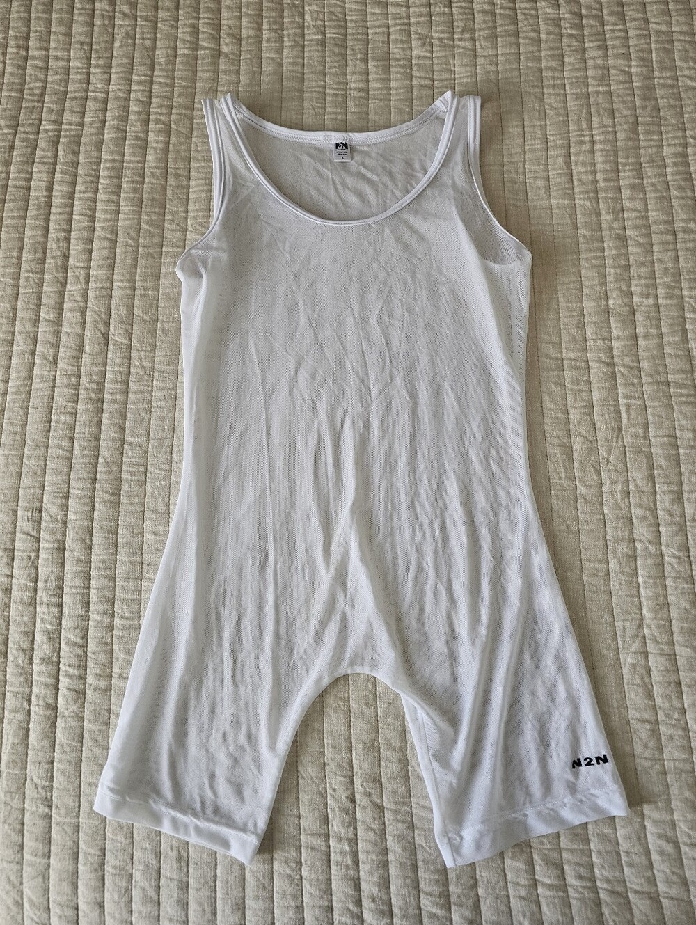 Men's N2N Sheer Athletic Wrestling Singlet Size Small